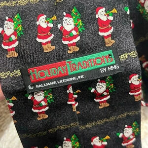 HOLIDAY TIE  TRADITION MENS TIE FOR XMAS SEASON
